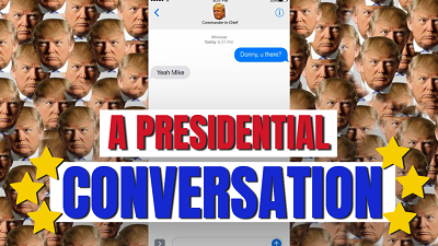 Trump text message